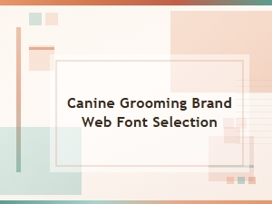 Choosing Fonts for Mobile-Friendly Grooming Websites